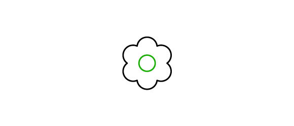 アイコン：花